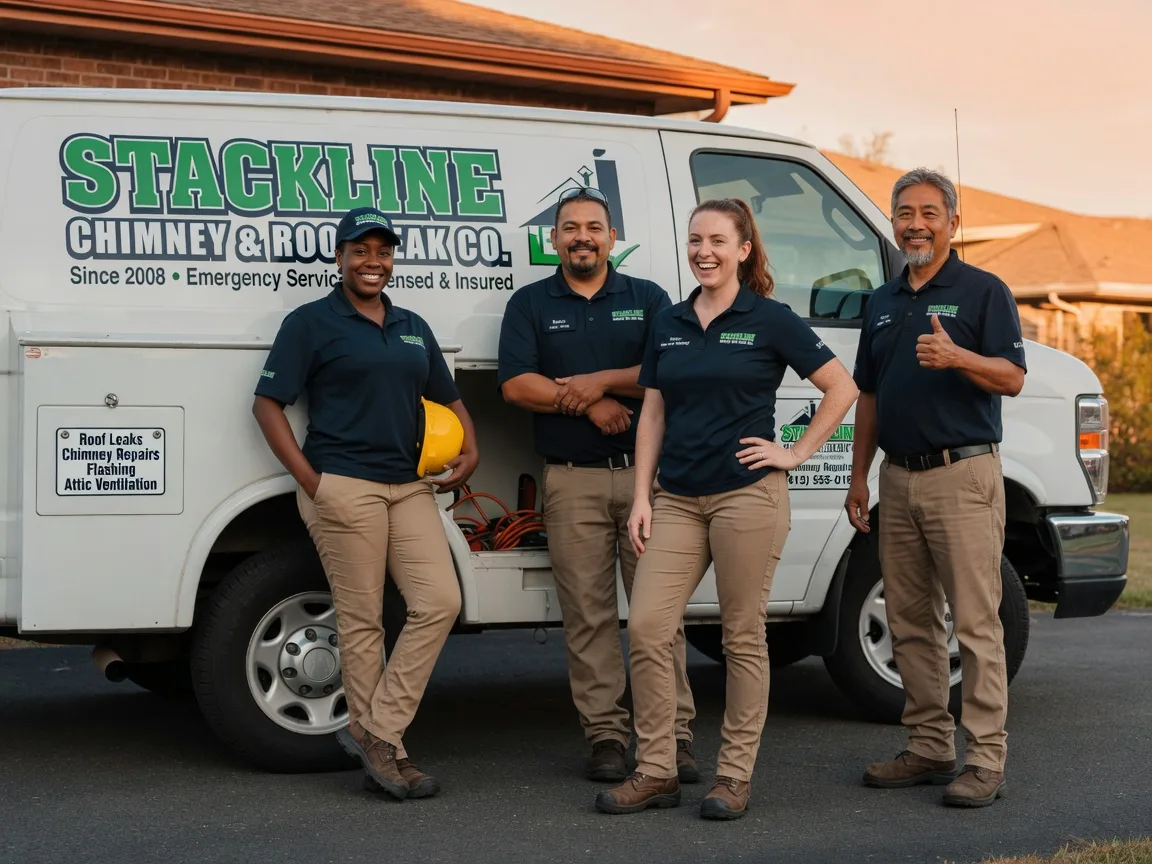 Chimney flashing repair company in Garner, IA